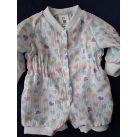   BébiNett - Wijhe Hart baba body napozó szivecskés hosszú ujjú