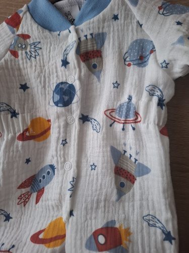 BébiNett - Loo baba body napozó rakétás hosszú ujjú