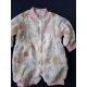 BébiNett - Edam baba body napozó virágos hosszú ujjú