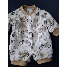   BébiNett - Zele baba body és napozó pamut gézből repülős hosszú ujjú repülős