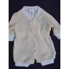 BébiNett - Twisk body napozó ecrü hosszú ujjú