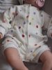 BébiNett - Emst baba body napozó hosszú ujjú pöttös