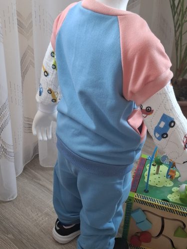 BébiNett - Sluis baba nadrág vékony pamut barack
