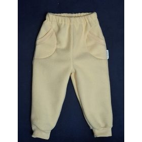 BébiNett - Jüchen baba nadrág polárból sárga