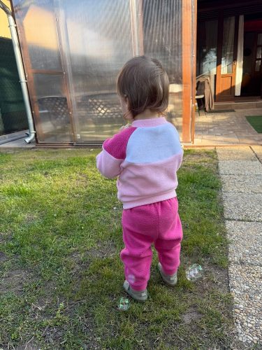 BébiNett - Meijel 2 részes baba együttes és szett polárból eper