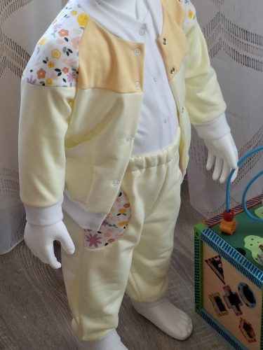 BébiNett - Ospel 2 részes baba együttes és szett vajsárga