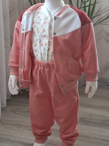 BébiNett - Asten 2 részes baba együttes és szett barack