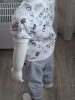 BébiNett - Rotem 2 részes baba együttes és szett szürke