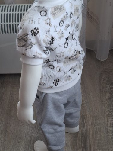 BébiNett - Rotem 2 részes baba együttes és szett szürke
