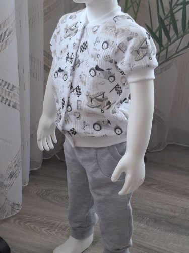 BébiNett - Rotem 2 részes baba együttes és szett szürke