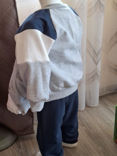 BébiNett - Ahaus 2 részes baba együttes és szett sötétkék színű