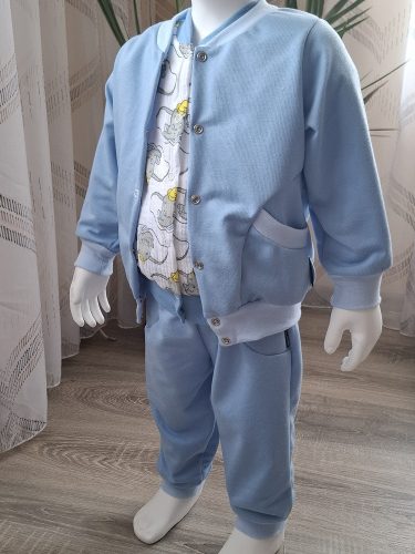 BébiNett - Calais baba együttesek és szettek középkék 
