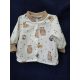 BébiNett - Lage baba kising hosszú ujjú maci mintával