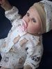 BébiNett - Lage baba kising hosszú ujjú maci mintával