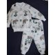 BébiNett - Monster baba pizsama pamut flanel szafaris