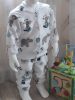 BébiNett - Monster baba pizsama pamut flanel szafaris