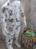 BébiNett - Monster baba pizsama pamut flanel szafaris