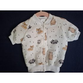 BébiNett - Oijen baba póló kising hódos rövid ujjú