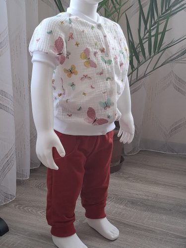 BébiNett - Elst baba póló kising lepkés rövid ujjú