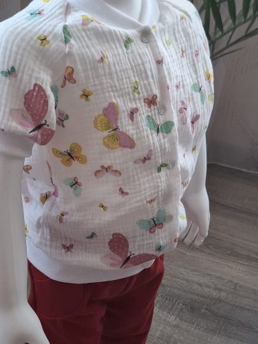 BébiNett - Elst baba póló kising lepkés rövid ujjú