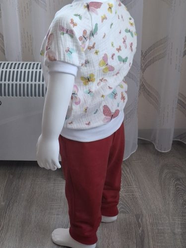 BébiNett - Elst baba póló kising lepkés rövid ujjú