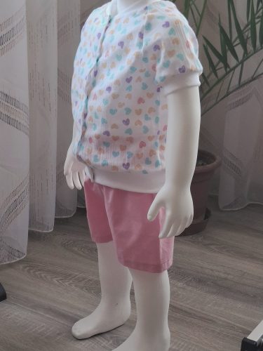BébiNett - Zwaag baba póló kising szivecskés rövid ujjú
