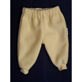 BébiNett - Geel baba nadrág polárból sárga