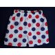 Bébinett - Rood-Blauw Shorts baba rövidnadrág pamutszövet piros-kék (80-92)