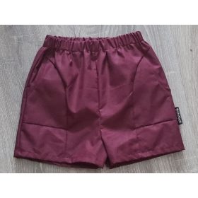 BébiNett - Peer Donkerrood baba rövidnadrág bordó