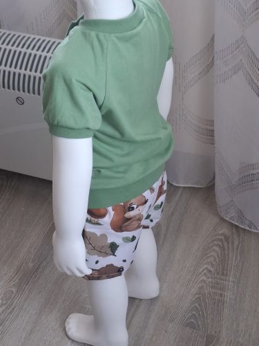BébiNett - Samme baba rövidnadrág mókusos