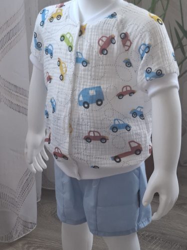 BébiNett - Graty baba rövidnadrág viágoskék