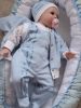 BébiNett - Mill- 3 részes újszülött baba együttes kés szalagos