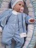 BébiNett - Grave 3 részes újszülött baba együttes és szett középkék