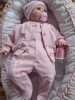 BébiNett - Haps 3 részes újszülött baba együttes és szett rózsaszín