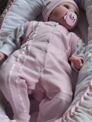 BébiNett - Haps 3 részes újszülött baba együttes és szett rózsaszín