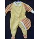 BébiNett - Ruurlo baba rugdalózó sapkával, raglán ujjú napsárga