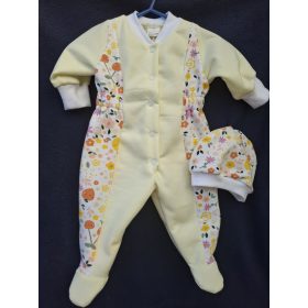 BébiNett - Thuine baba rugdalózó sapkával vajsárga