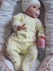 BébiNett - Thuine baba rugdalózó sapkával vajsárga