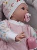 BébiNett - Haler 3 részes újszülött baba együttes és szett rózsaszín