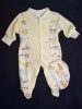 BébiNett - Grolloo baba rugdalózó sapkával vékony, világos sárga