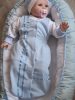 BébiNett - Venray baba rugdalózó pólyanadrág világoskék ujjatlan 